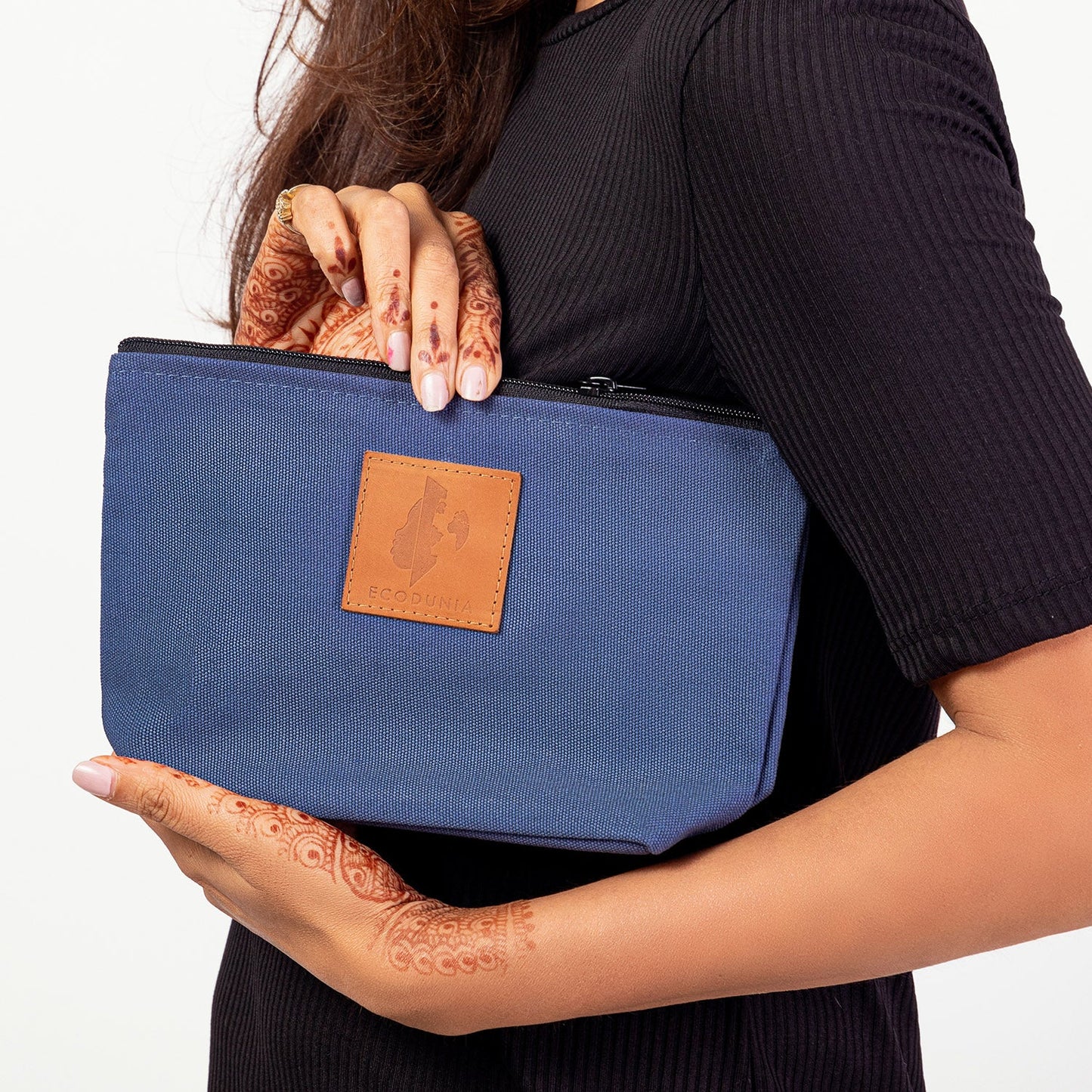 Ren Canvas Makeup Bag – Fair Trade Cosmetic & Toiletry Pouch