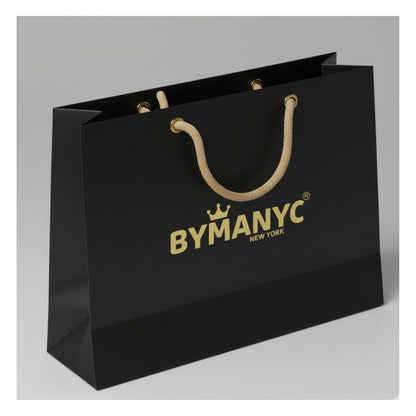 DUMBO Vegan Leather High-Waist Shorts BYMANYC ® New York