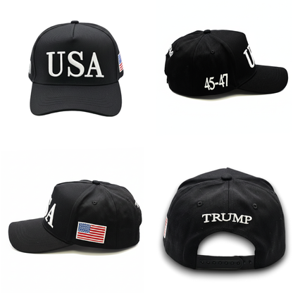 USA TRUMP A-Frame Snapback Hat