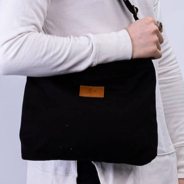 Canvas Mini Crossbody Bag for Men & Women | Amani