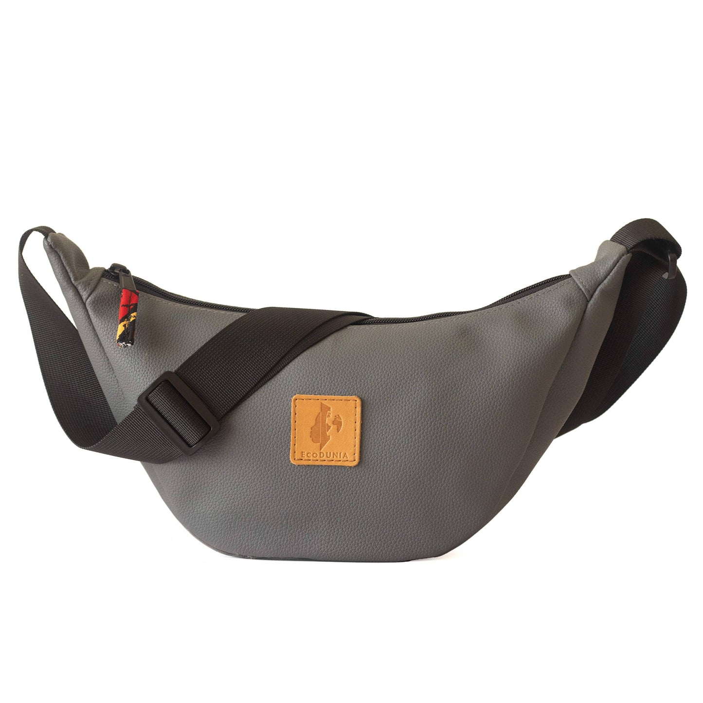Round Mini Vegan Leather Crossbody Shoulder Bag