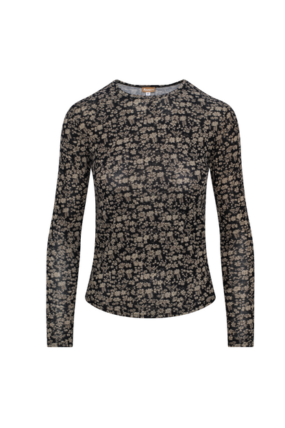 Crew Neck Floral Top