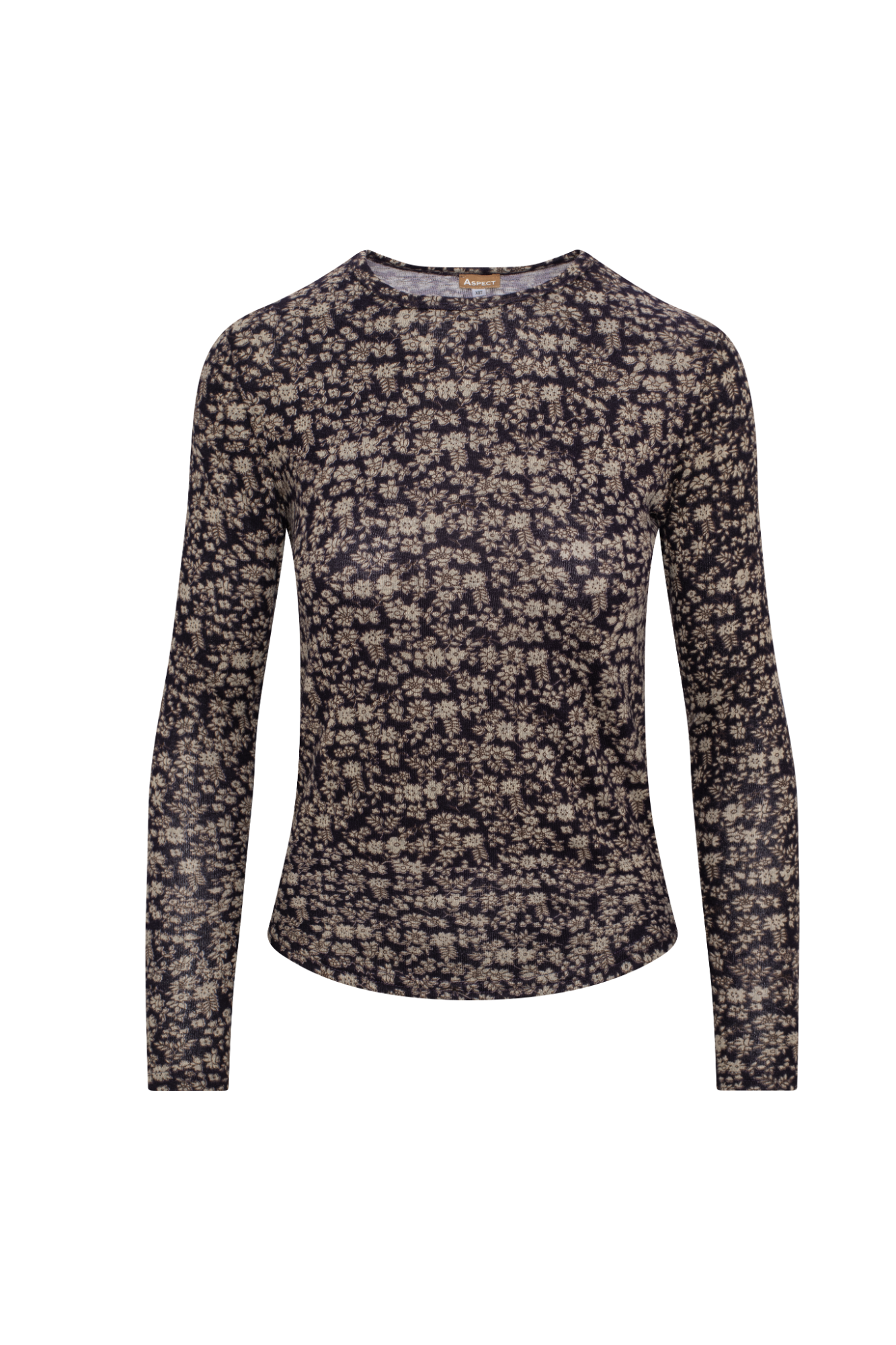 Crew Neck Floral Top