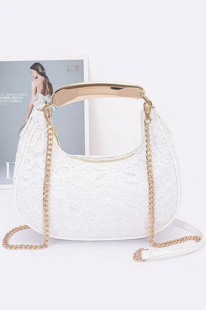 Crochet Crossbody Bag
