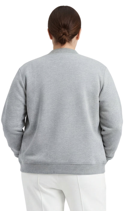 Womens Snap Up Jacket - Soft, Fleecy Lining for Three-Season Comfort