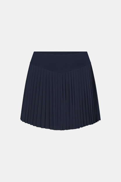 Pleated Skirt | Blueberry