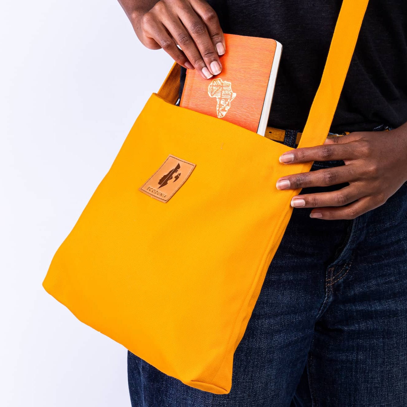 Canvas Mini Crossbody Bag for Men & Women | Amani