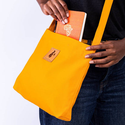 Canvas Mini Crossbody Bag for Men & Women | Amani