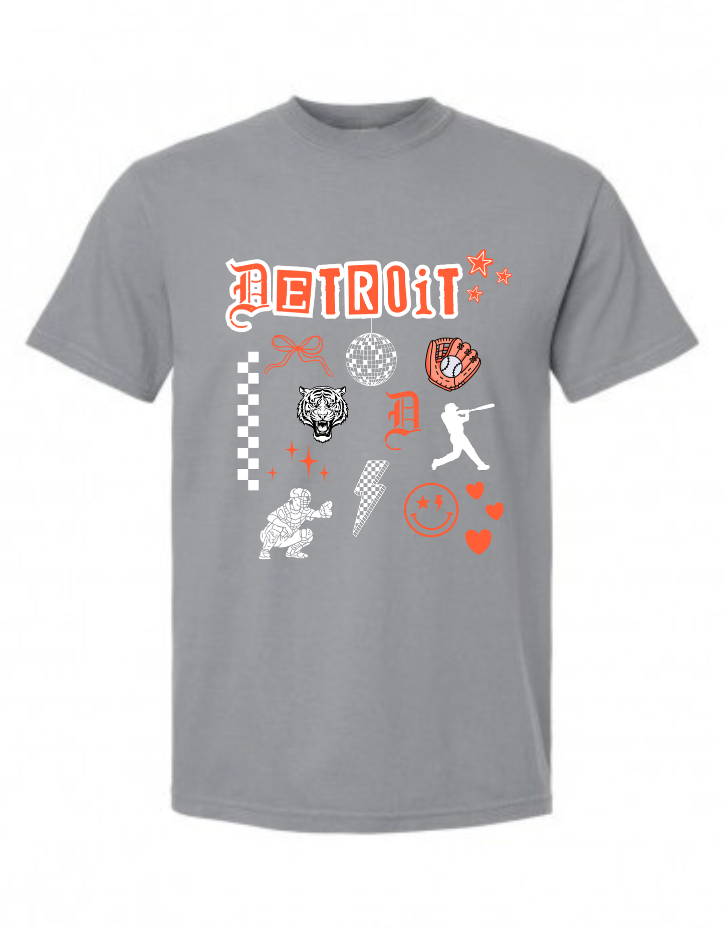 Detroit Baseball Collage Shirt