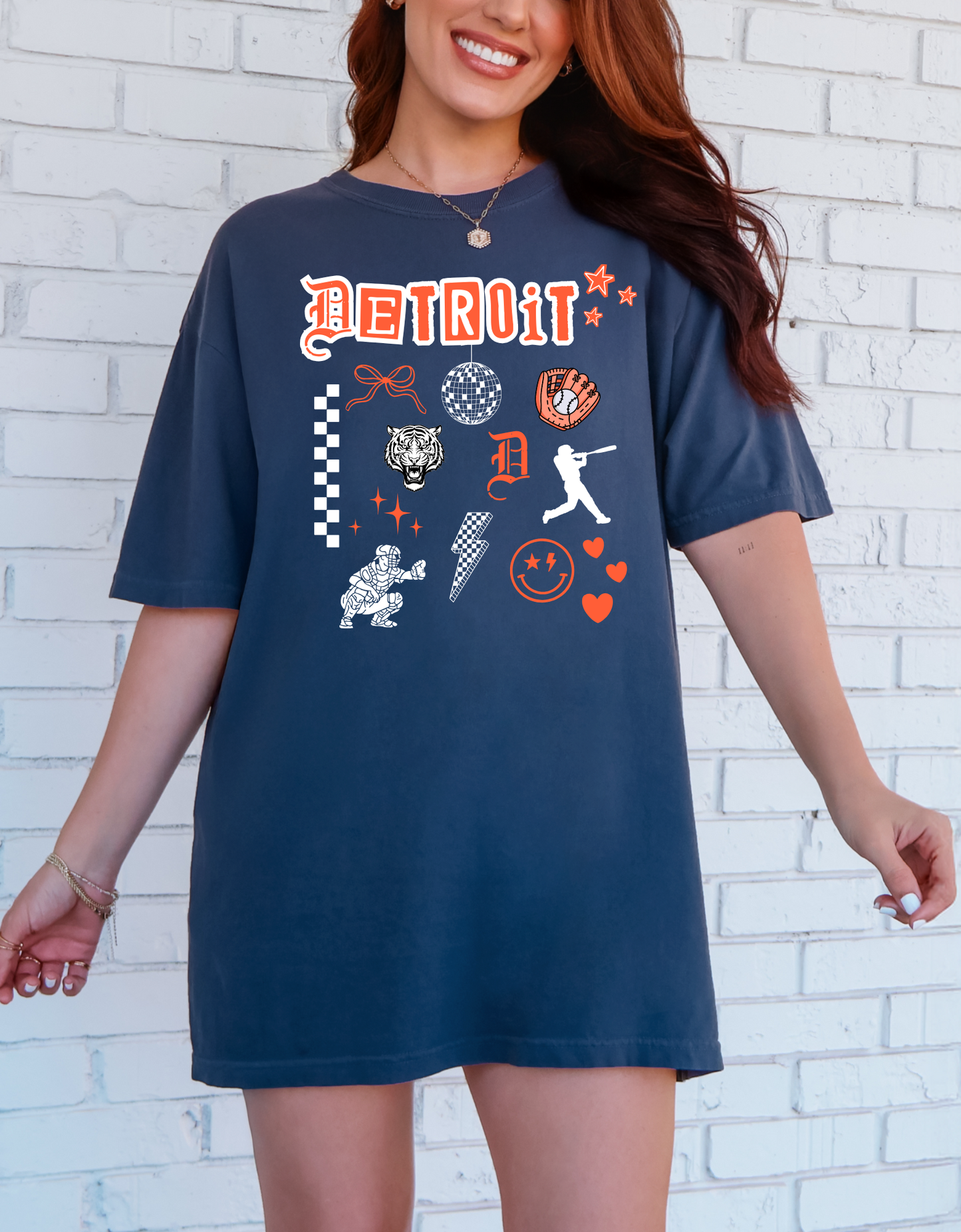 Detroit Baseball Collage Shirt