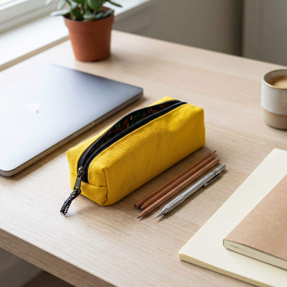 Pencil Pouch Zipper Bag – Fair Trade Canvas Pencil Case