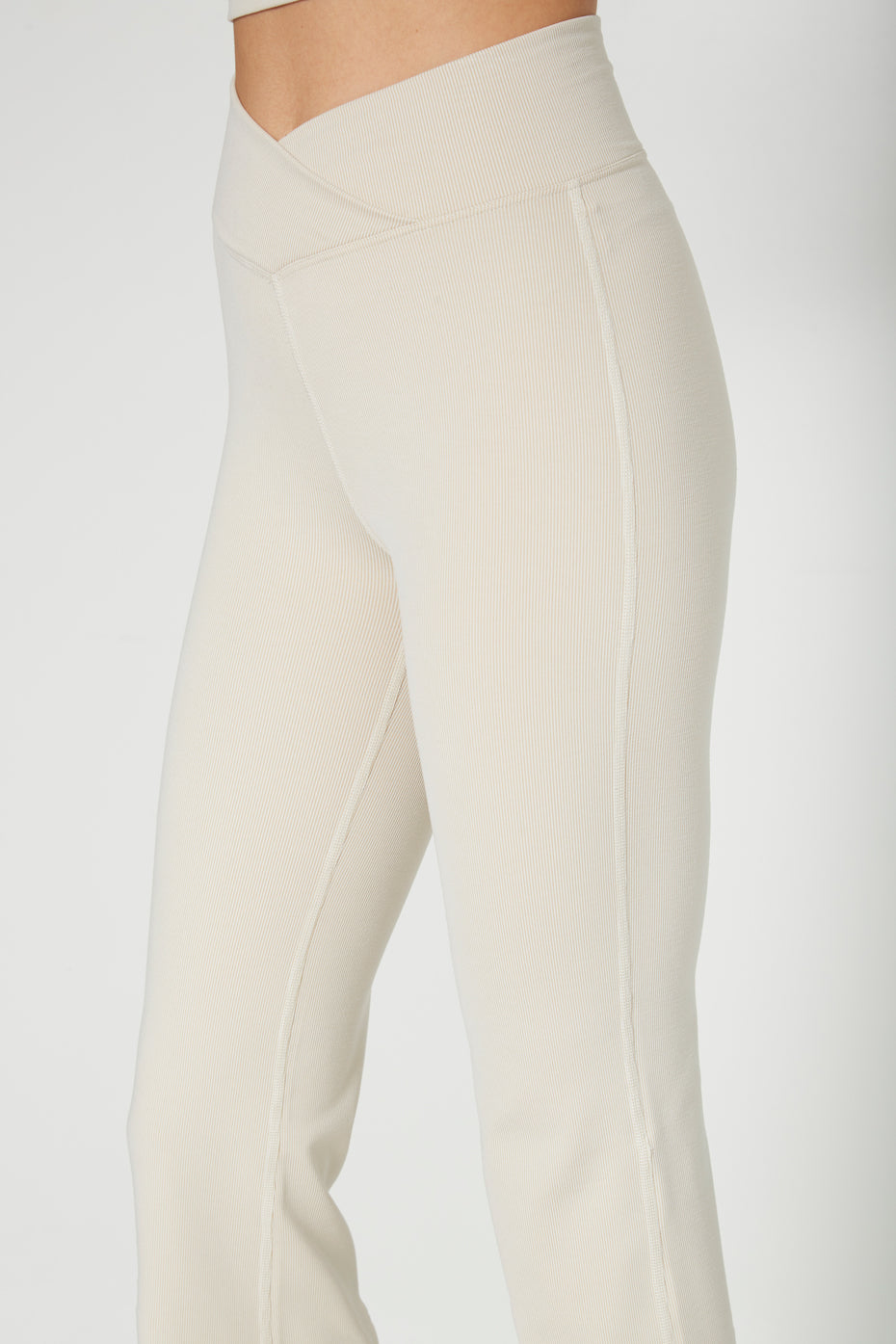 Cross Front Flare Leggings Made in USA
