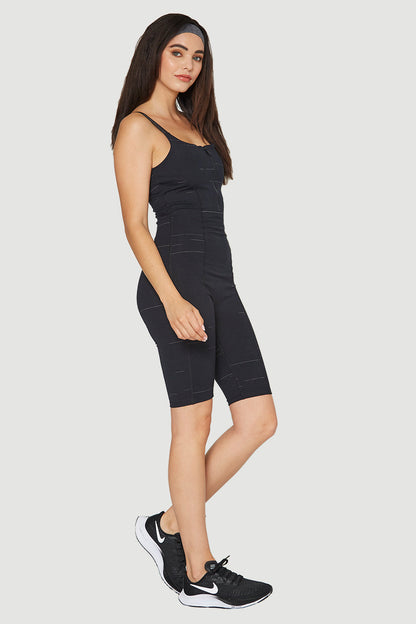 Front Zip Romper Made in USA