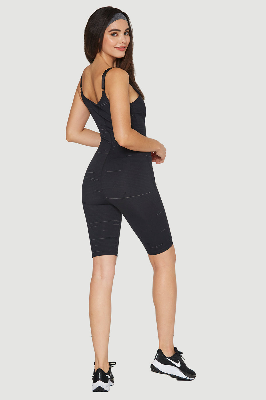 Front Zip Romper Made in USA