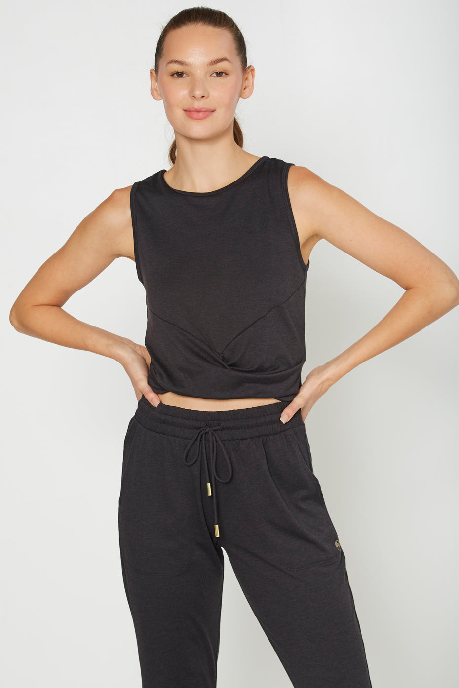 Twister Crop Tank Made in USA