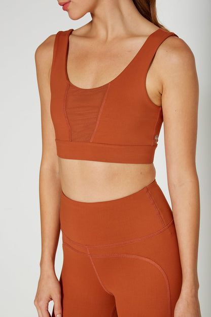 Slim Mesh Bra Top Made in USA