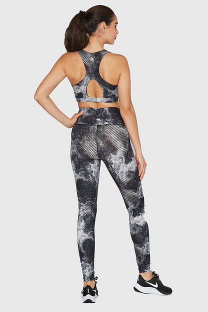 Geo Ink Racer Bra Made in USA