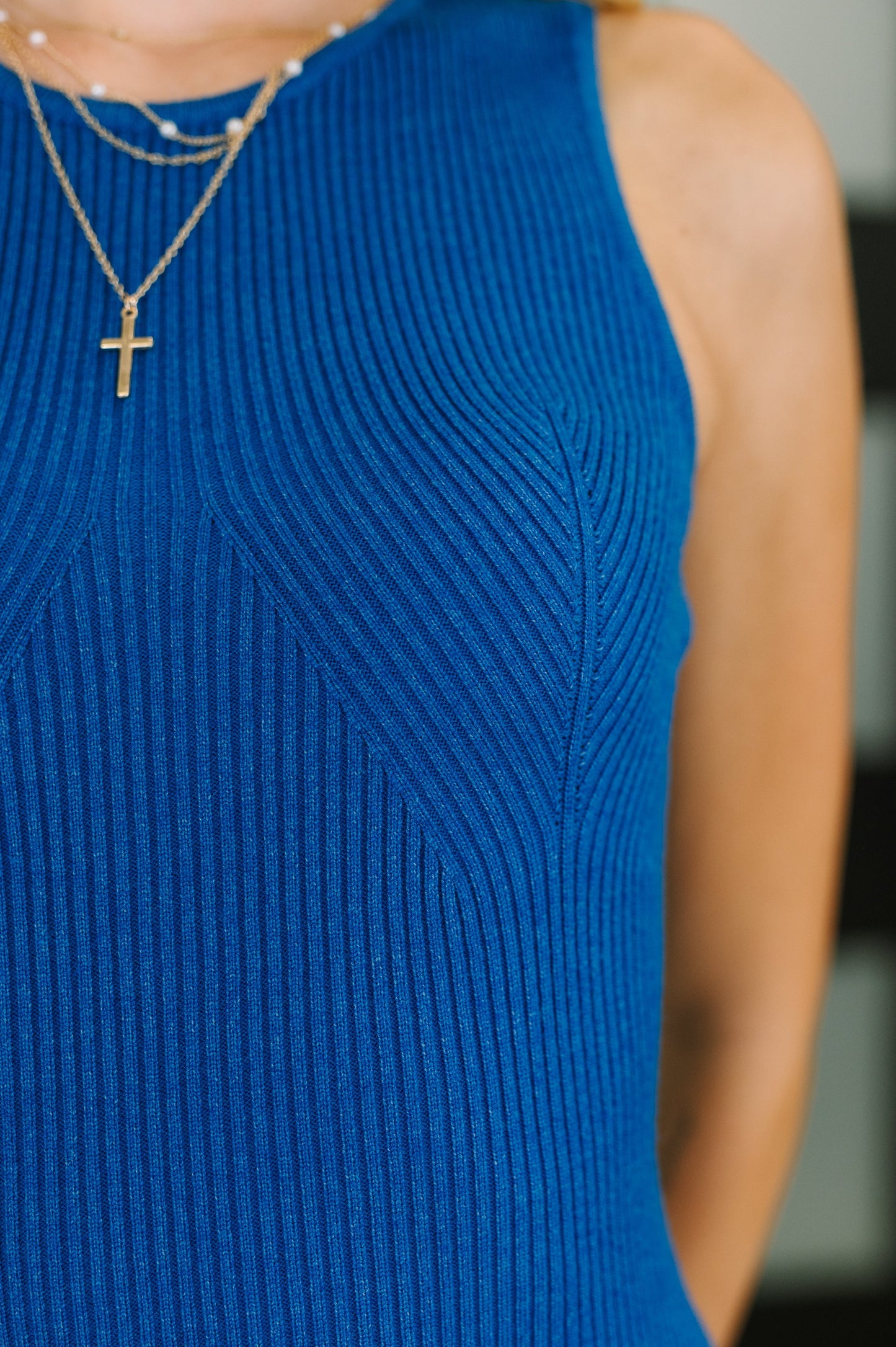 Your Full Attention Sweater Knit Midi Dress