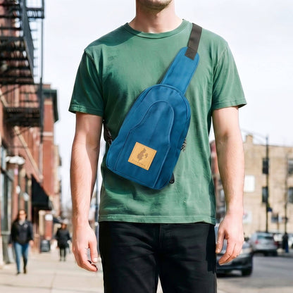 Small Canvas Crossbody Sling Bag for Men & Women | Buru