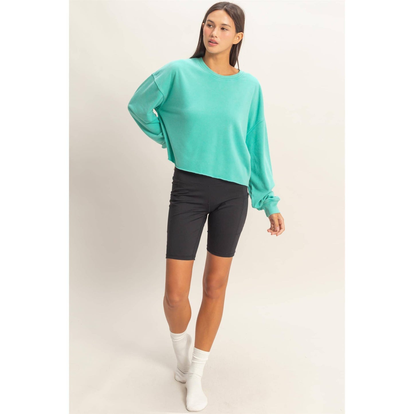 Gate Ready Crop Sweatshirt