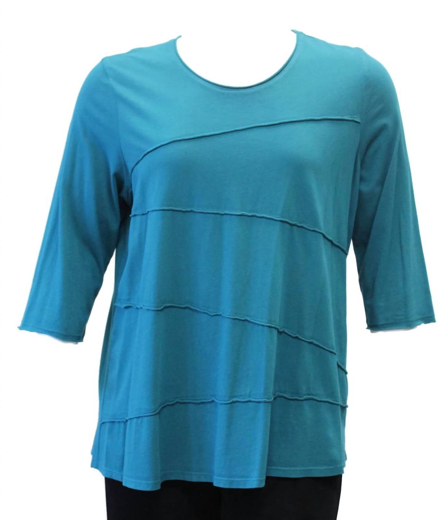Women's Tucked Cotton Top