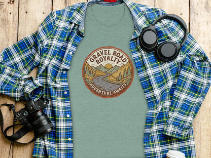 Gravel Road Royalty Vintage Adventure Tee: Backcountry Outpost Shirt