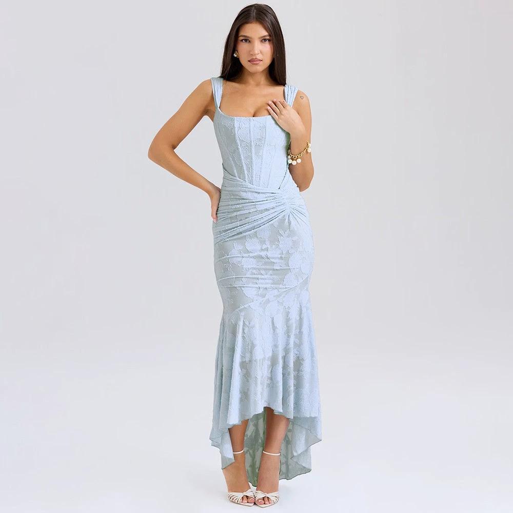 Mozision Off-shoulder Backless Sexy Evening Dress For Women Purple Sleeveless Strapless Ruched Bodycon Club Party Dress