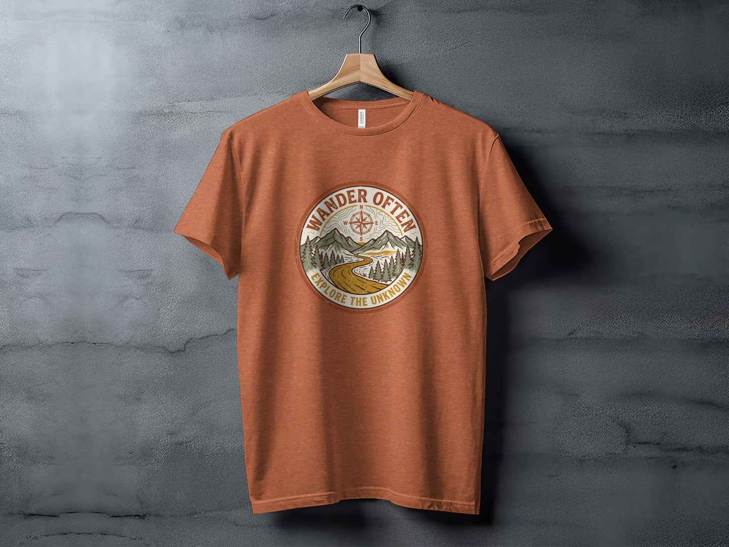 The Original Wander Often Vintage Explorer Adventure Top