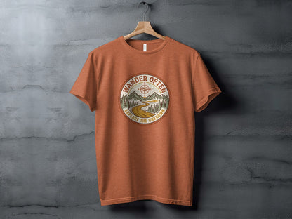 The Original Wander Often Vintage Explorer Adventure Top