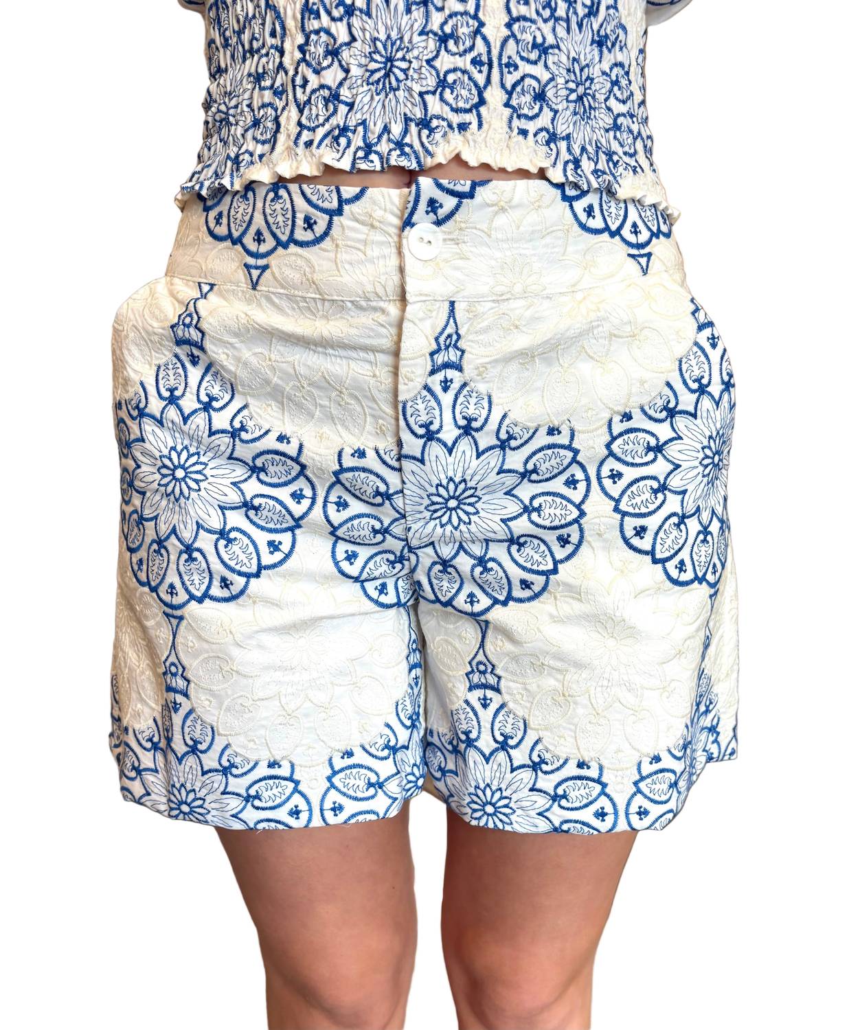 Antigone High Waist Shorts
