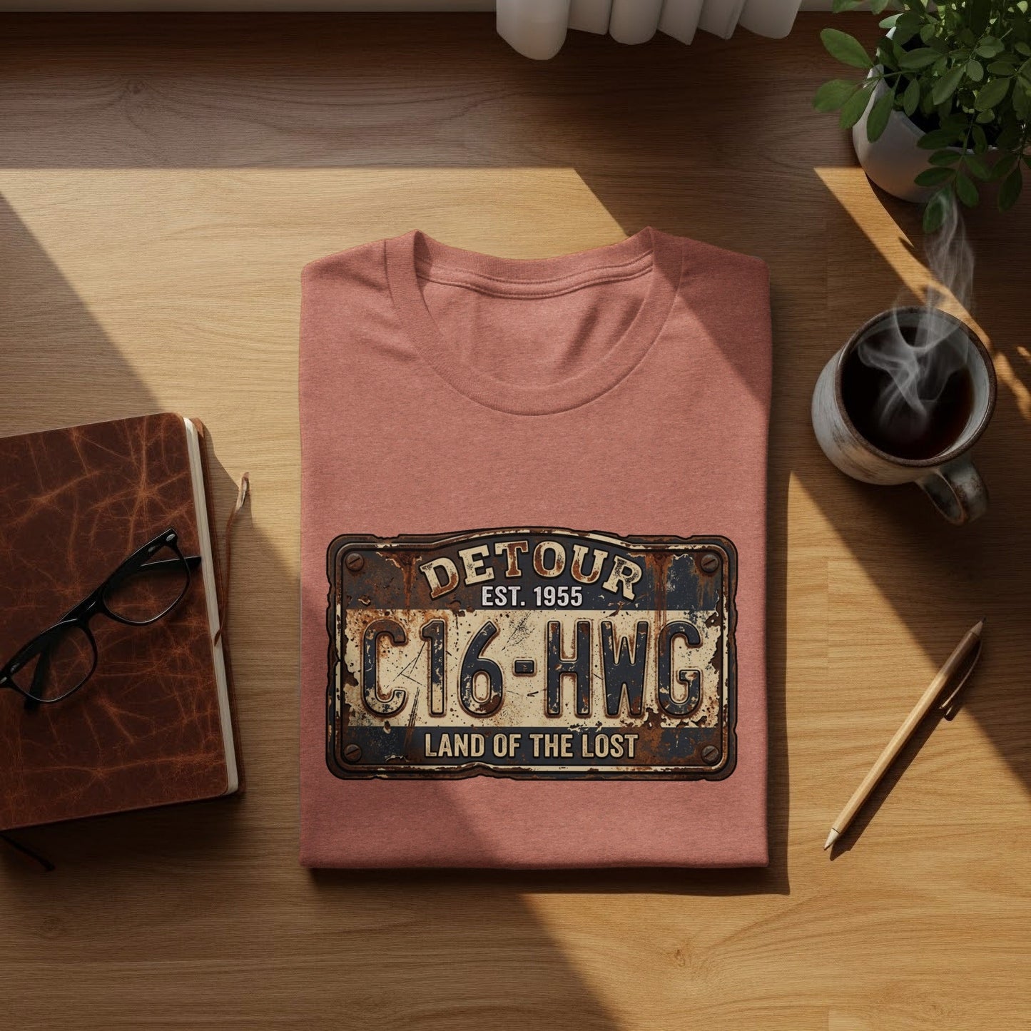 Land of the Lost Detour Plate: The Explorer's Adventure Tee
