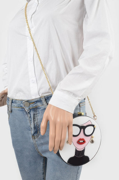 Acrylic Fashion Clutch