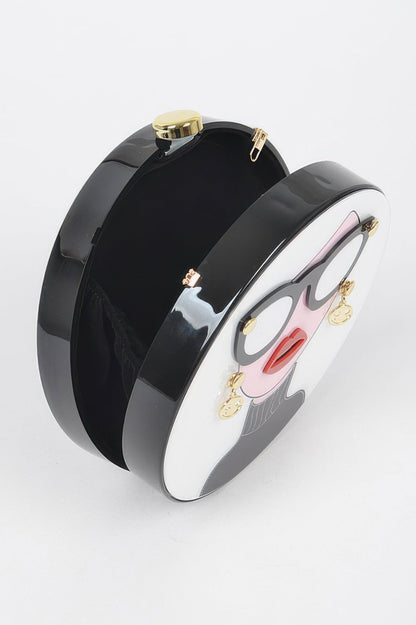 Acrylic Fashion Clutch