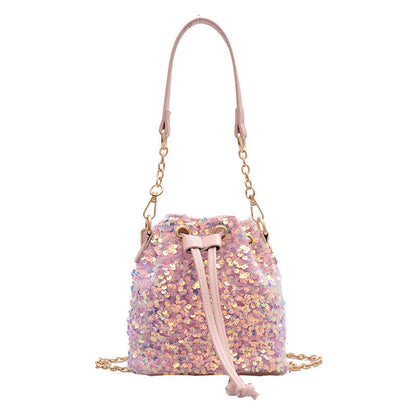 Sequins Cute Mermaid  Female Shoulder Messenger Bag