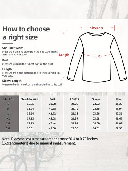 Women's Breathable Soft Stretch Round Neck Long Sleeve T-Shirt -
