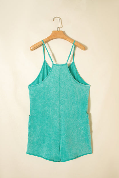 Isabela Wash Spaghetti Straps Romper