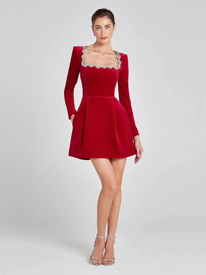 Aila Dress – Festive Holiday Style