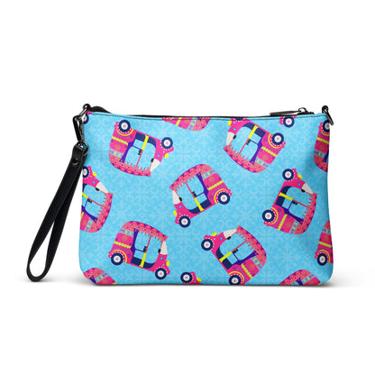 Pink Auto Crossbody Bag – Bold, Beautiful, and Effortlessly Chic