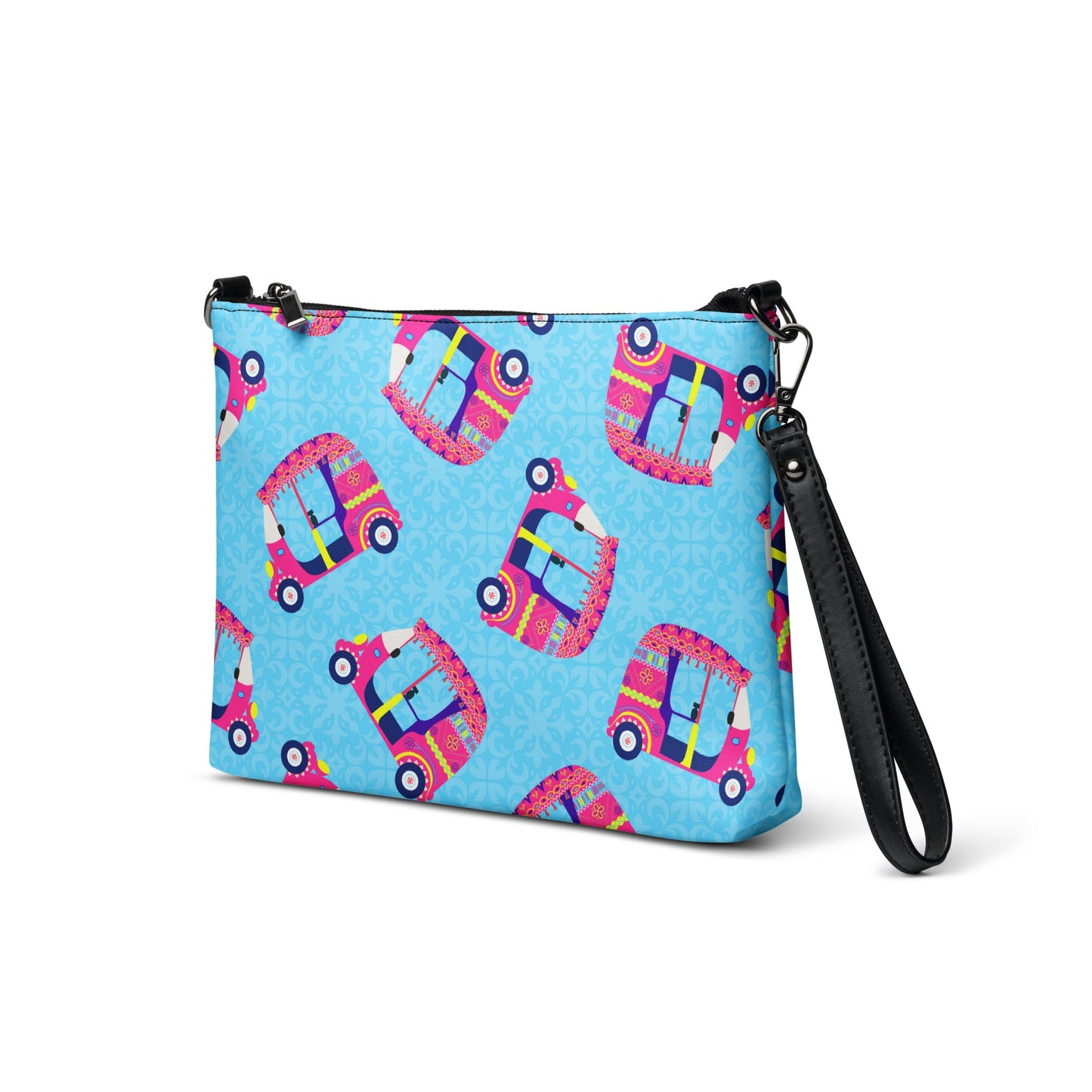 Pink Auto Crossbody Bag – Bold, Beautiful, and Effortlessly Chic