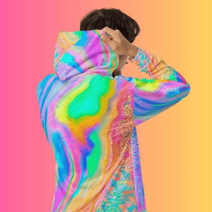 Eco-Conscious Unisex Zip Hoodie - Ideal for Music Festivals