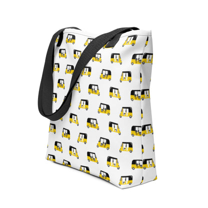 Classic Auto Tote Bag – A Whimsical Ride for Everyday Adventures