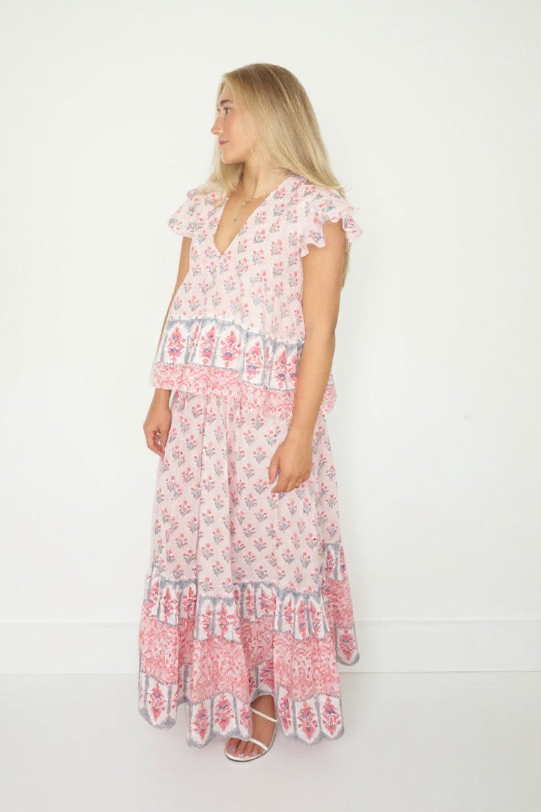 Sally Top in Pastel Palace