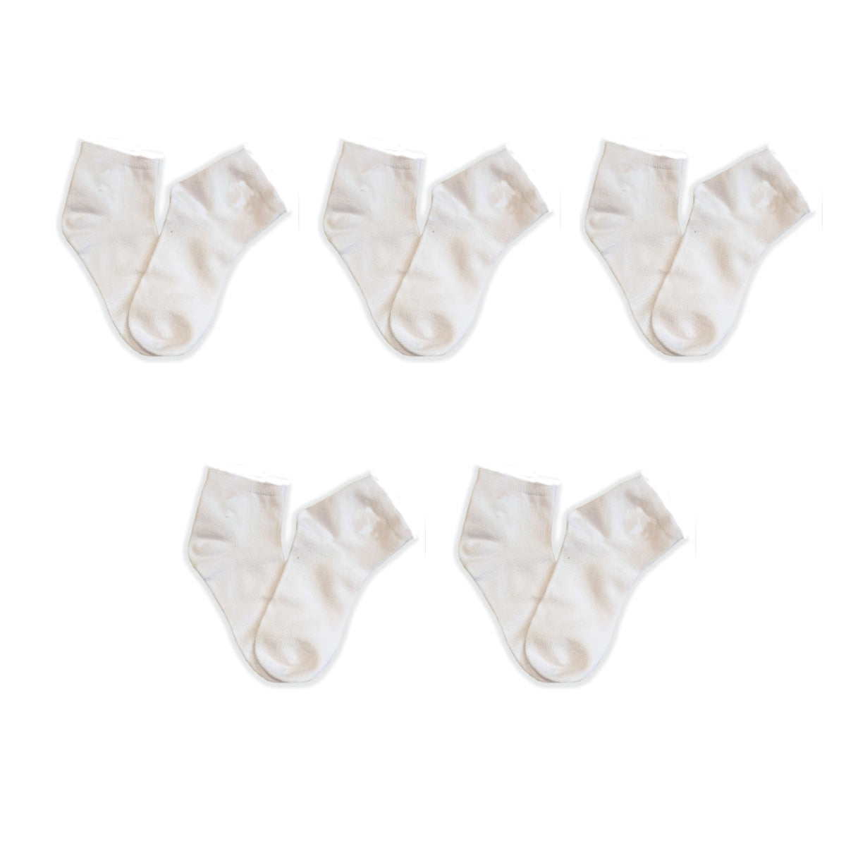 SmoothToe™ Ankle Socks – 5 Pack (Multi Color)