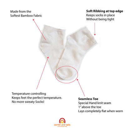 SmoothToe™ Ankle Socks – 5 Pack (Multi Color)