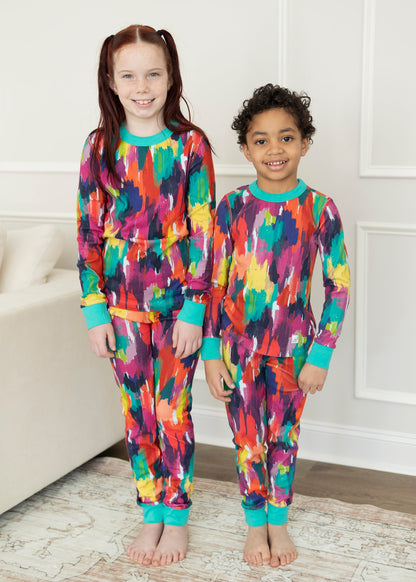 Big Kid Pajama Set – Holi Hues