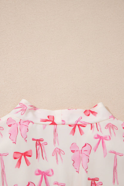 Alianna Sleeveless Bow Mini Dress