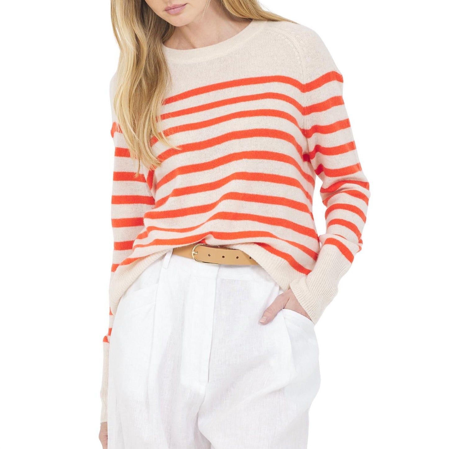Sloane Cashmere Pullover Top
