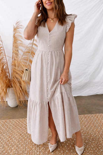 Kira Front Slit Maxi Dress