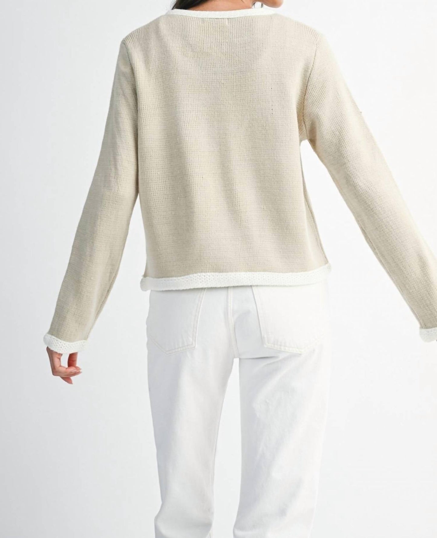Addison Front Pocket Detail Cardigan