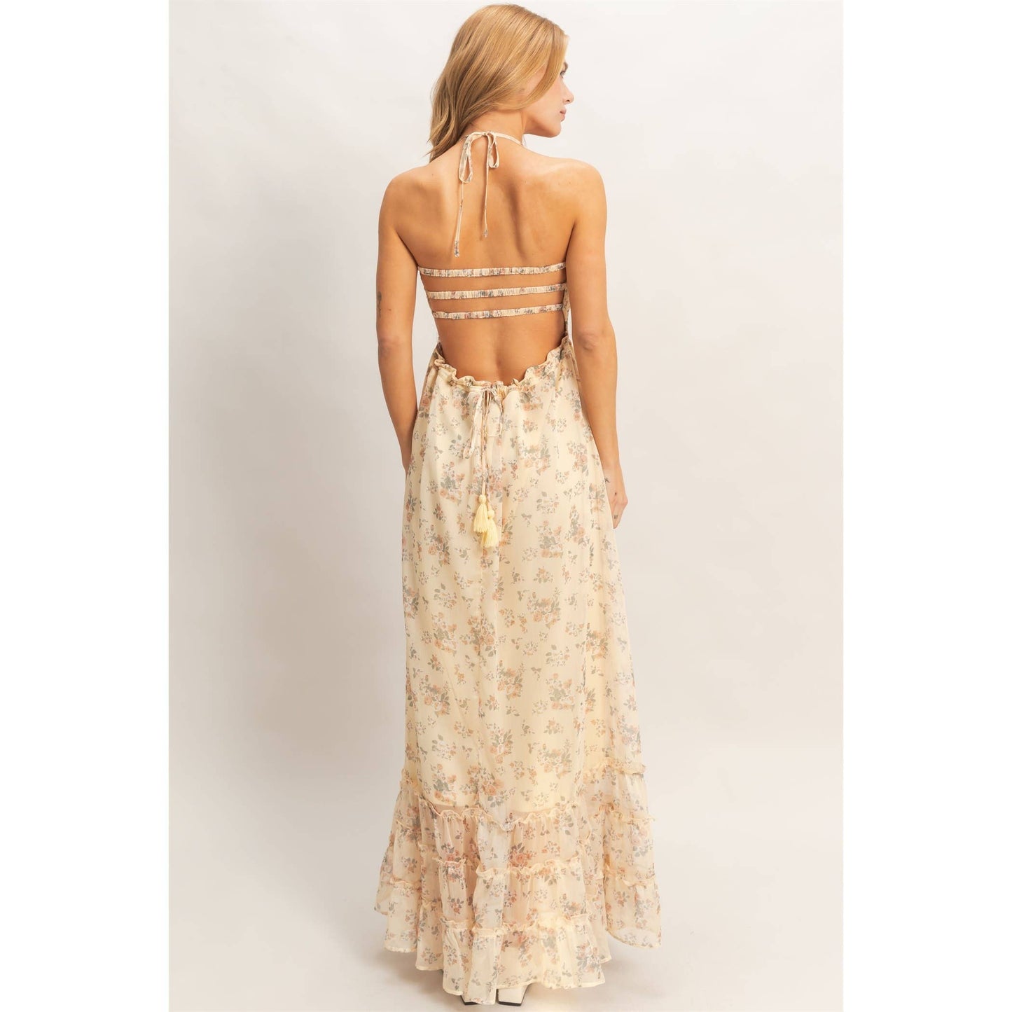 Golden Glow Dress